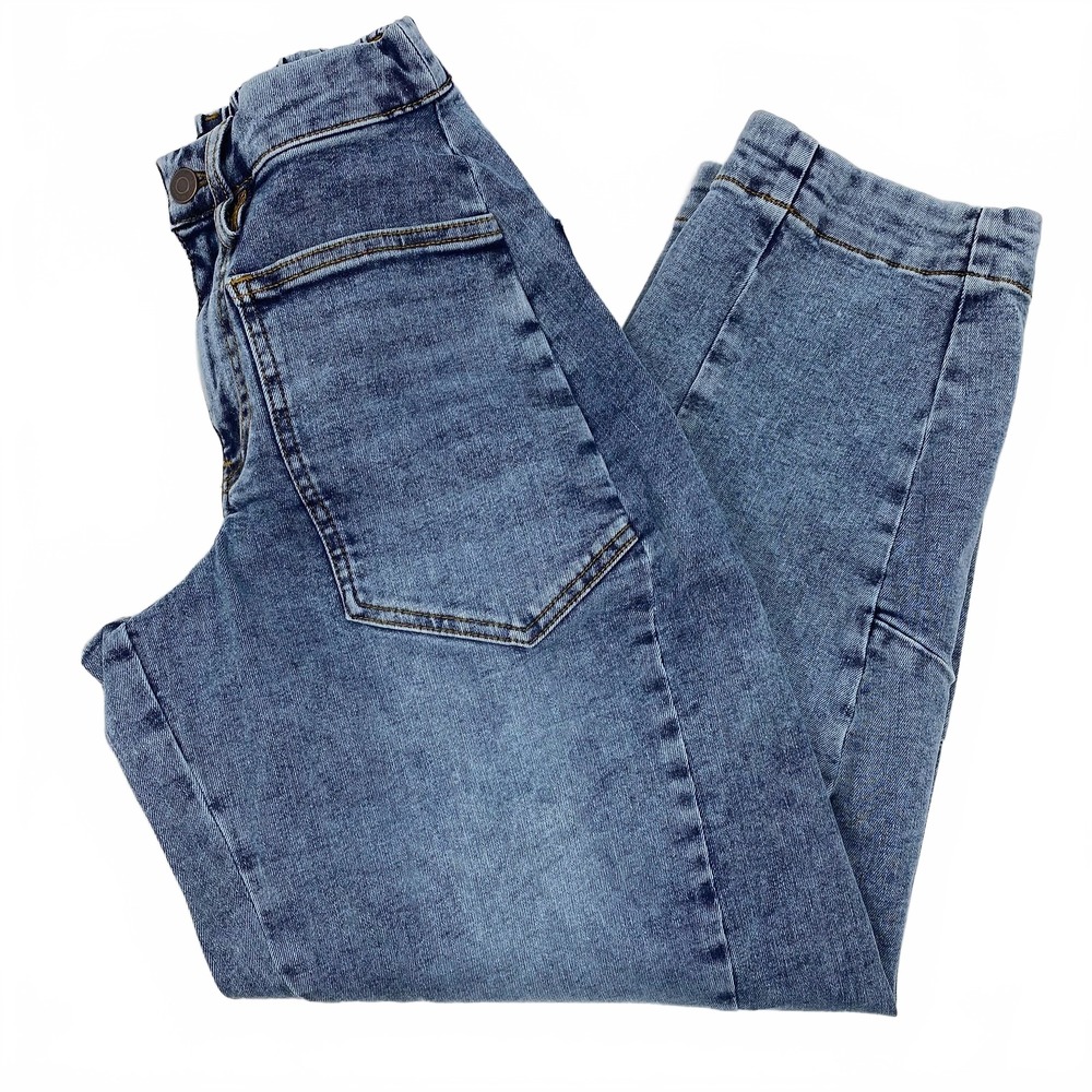 Ruti Light Wash Elastic Waist Balloon Leg Jeans | Women’s 2 Regular